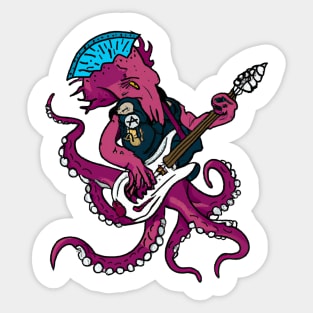 Punk Rocktopus Sticker